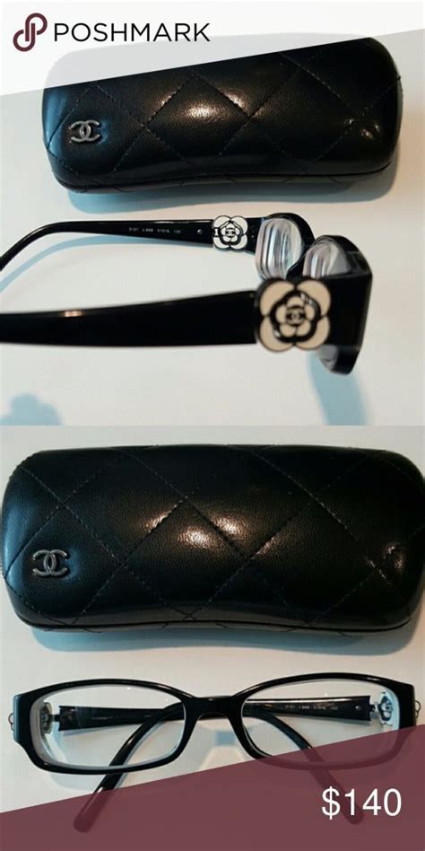 chanel brillengestell schwarz|Chanel eyeglasses.